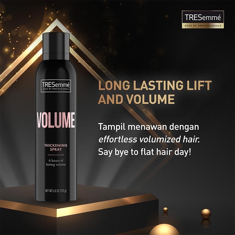 Tresemme Volume Thickening Hair Spray untuk Rambut Lebih Tebal 193g?