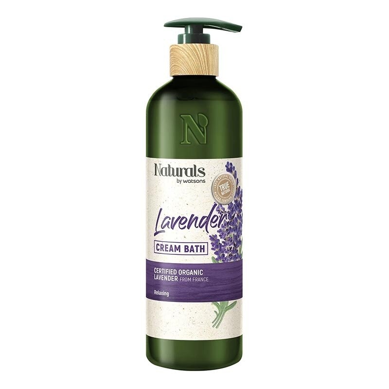 Naturals by Watsons Lavender Cream Bath 490Ml