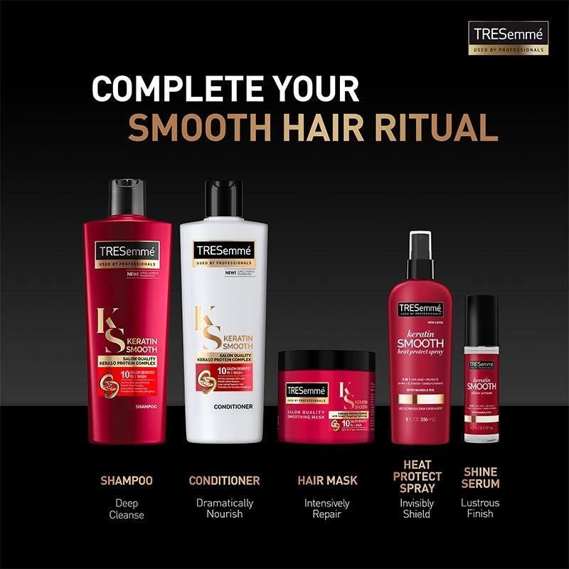 Keratin Deep Smoothening Hair Mask Perawatan Rambut Rusak & Anti Kusut 180ML