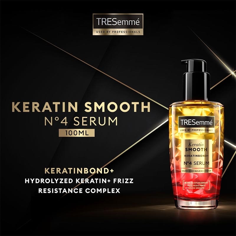 Tresemme Keratin Smooth Shine Serum with Marula Oil for Dry Hair - Smooth & Shiny 97ML