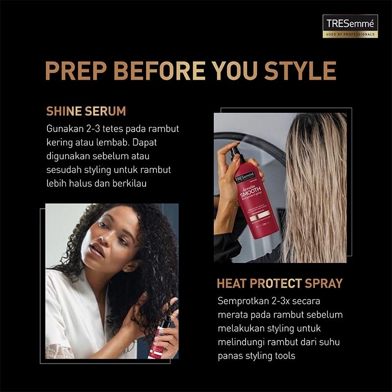 Keratin Smooth Heat Protection Spray with Marula Oil for Dry Hair 236ML