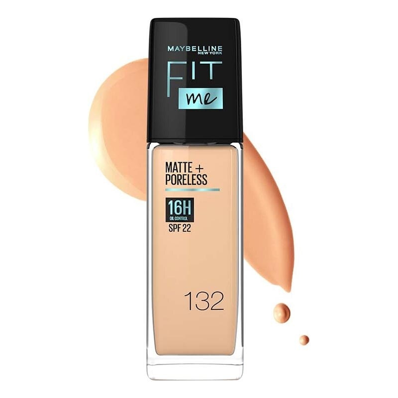 Fit Me! Matte + Poreless Liquid Matte Foundation Pump 132 - Light Bisque