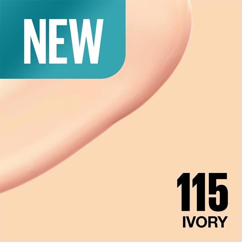 Fit Me! Matte + Poreless Liquid Matte Foundation Pump 115 -Ivory