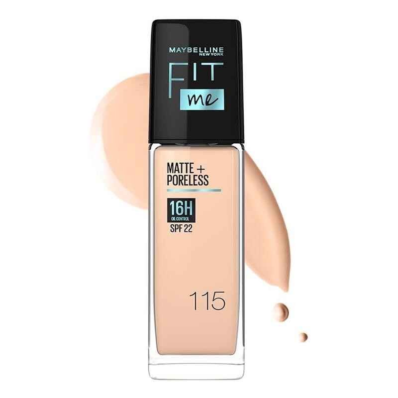 Fit Me! Matte + Poreless Liquid Matte Foundation Pump 115 -Ivory