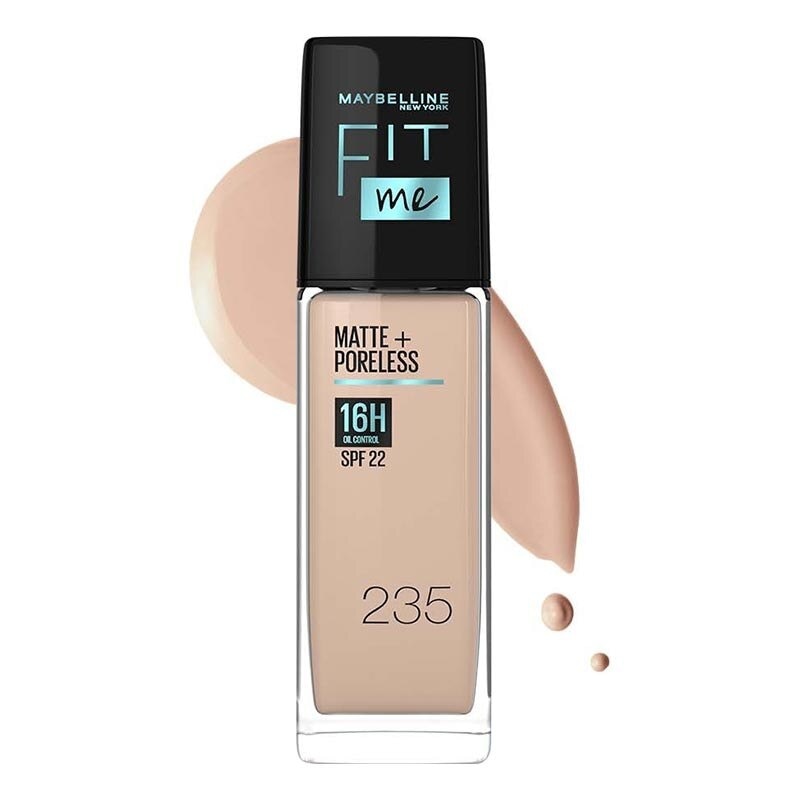 Fit Me! Matte + Poreless Liquid Matte Foundation Pump 235 - Pure Beige