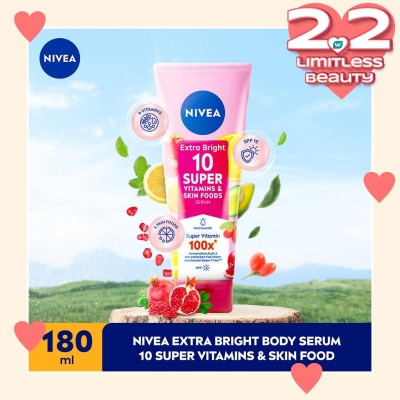 NIVEA Body Extra Bright 10 Super Vitamins &. Skin Foods Serum