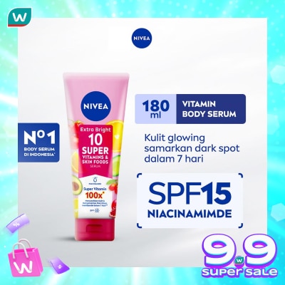 NIVEA Body Extra Bright 10 Super Vitamins &. Skin Foods Serum