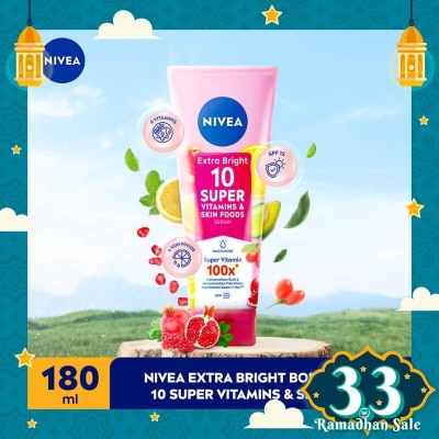 NIVEA Body Extra Bright 10 Super Vitamins &. Skin Foods Serum