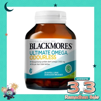 BLACKMORES Blackmores Ultimate Omega Odourless 30''S