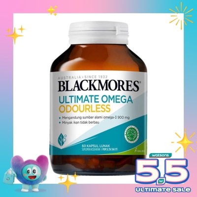 BLACKMORES - Blackmores Ultimate Omega Odourless 60'S