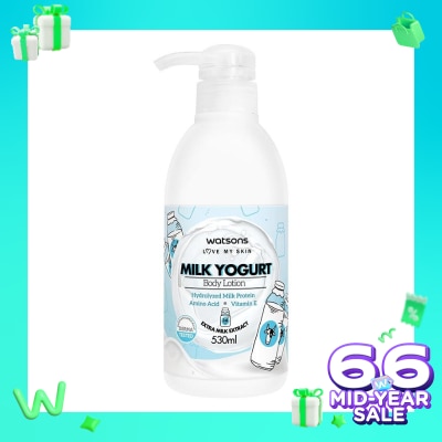 WATSONS Watsons Milk Yogurt Body Lotion Extra Milk 530Ml