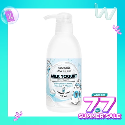 WATSONS Watsons Milk Yogurt Body Lotion Extra Milk 530Ml
