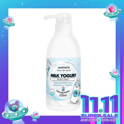 WATSONS Milk Yogurt Body Lotion Extra Milk 530Ml