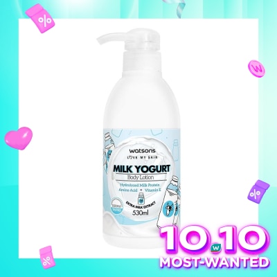 WATSONS Watsons Milk Yogurt Body Lotion Extra Milk 530Ml
