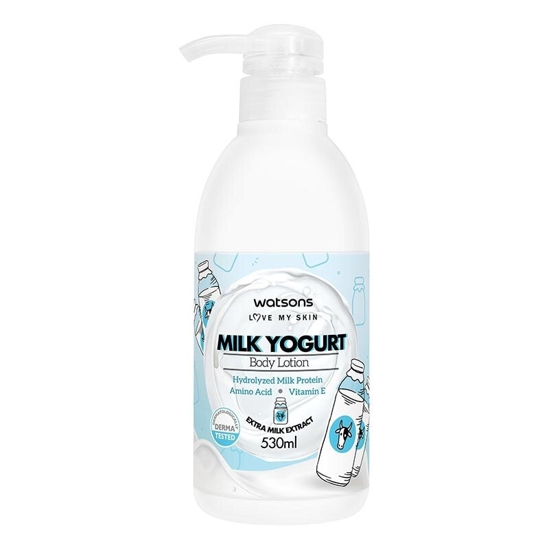 Watsons Milk Yogurt Body Lotion Extra Milk 530Ml