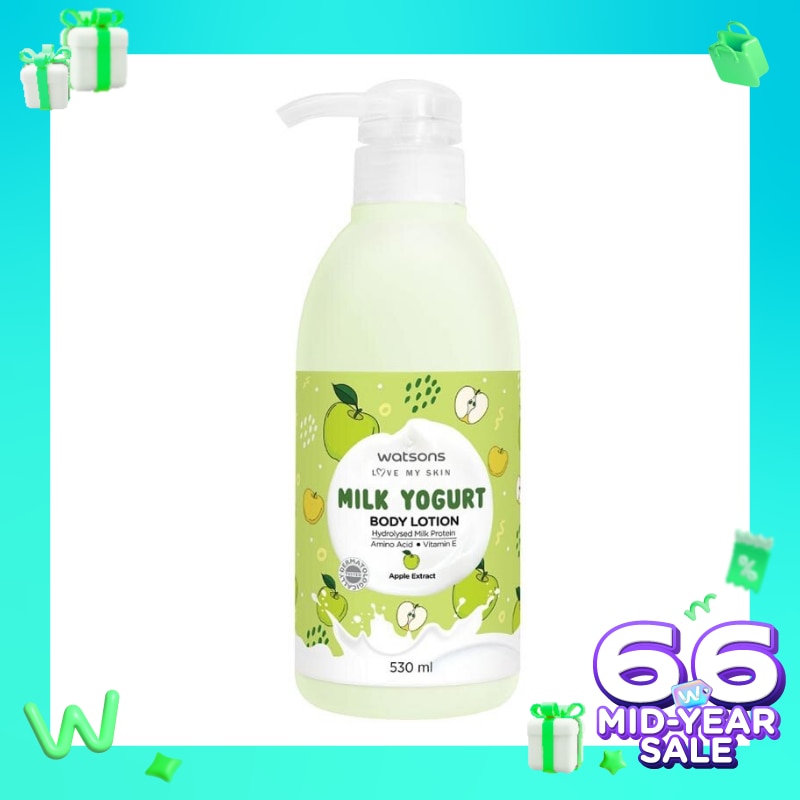 Watsons Milk Yogurt Body Lotion Apple 530Ml