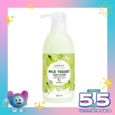 WATSONS - Milk Yogurt Body Lotion Apple 530Ml