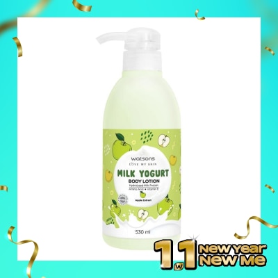 WATSONS Milk Yogurt Body Lotion Apple 530Ml