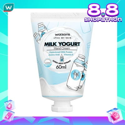 WATSONS Watsons Milk Yogurt Hand Cream Extra Milk 60Ml