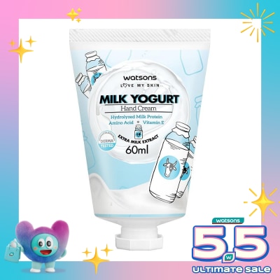 WATSONS - Milk Yogurt Hand Cream Extra Milk 60Ml