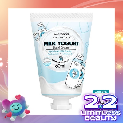 WATSONS Milk Yogurt Hand Cream Extra Milk 60Ml
