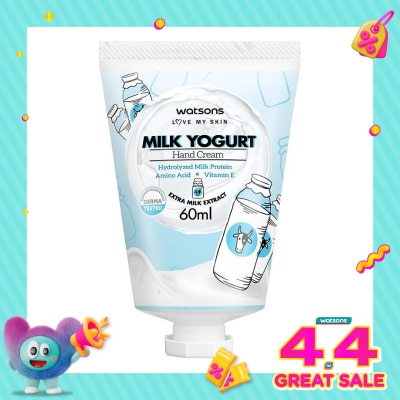 WATSONS - W MILK YOGURT HAND CREAM EXTRA MILK 60ML