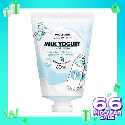 WATSONS Watsons Milk Yogurt Hand Cream Extra Milk 60Ml