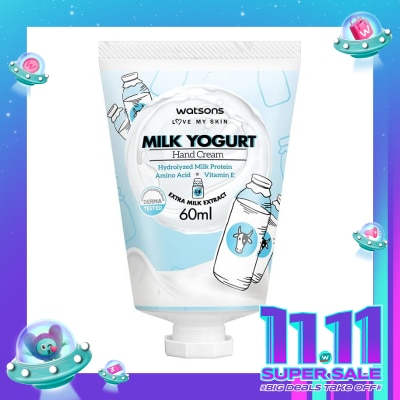WATSONS Milk Yogurt Hand Cream Extra Milk 60Ml