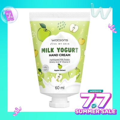 WATSONS Watsons Milk Yogurt Hand Cream Apple 60Ml