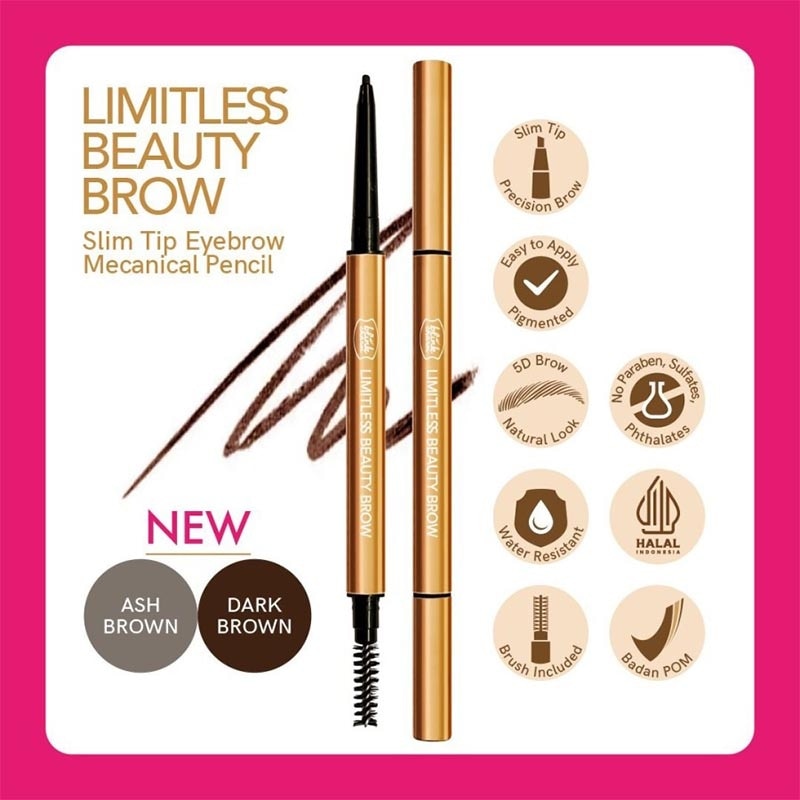 BLINK CHARM Blink Charm Limitless Beauty Brow Ash Brown 0.09Gr