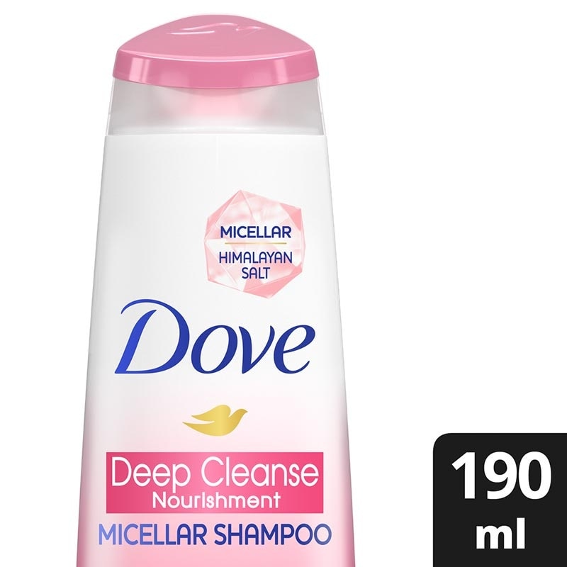 Dove Shampoo Micellar Deep Cleanse Nourishment 190Ml