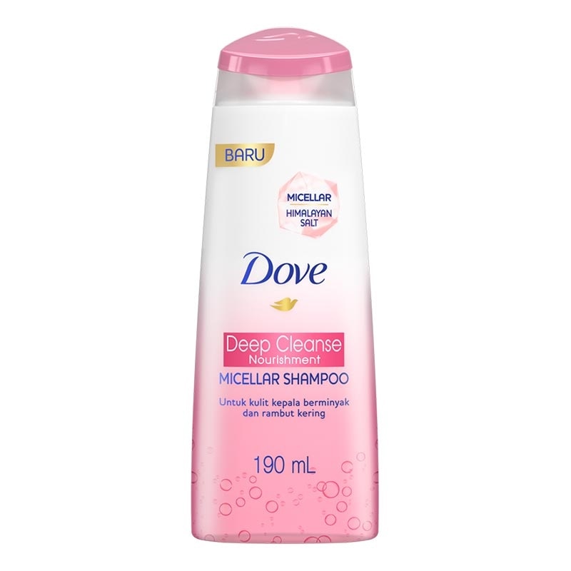 Dove Shampoo Micellar Deep Cleanse Nourishment 190Ml