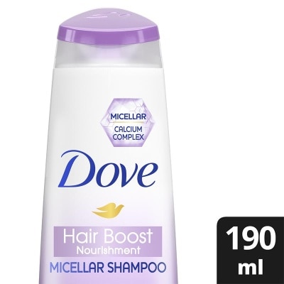 DOVE Dove Shampoo Micellar Hair Boost Nourishment 190Ml