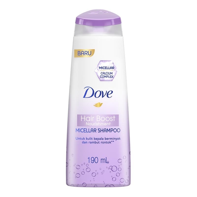 Dove Shampoo Micellar Hair Boost Nourishment 190Ml