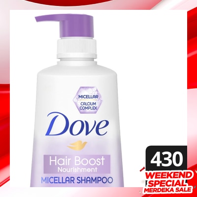 DOVE Dove Shampoo Micellar Hair Boost 430Ml