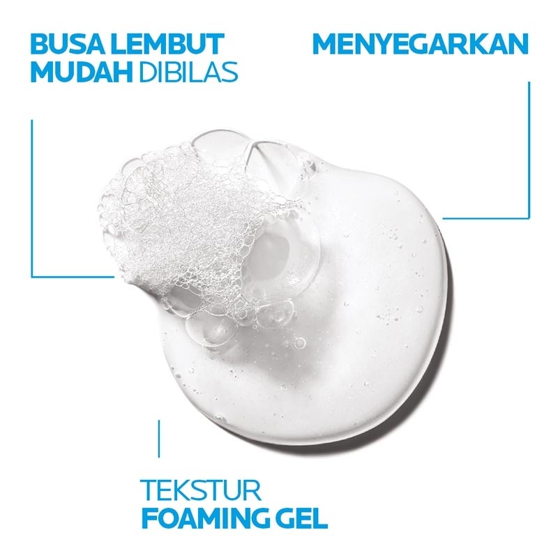 Effaclar Foaming Gel Cleanser 50ml - Facial Wash Kulit Jerawat/ Berminyak