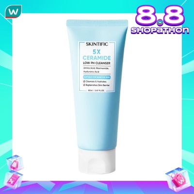 SKINTIFIC Skintific 5X Ceramide Low PH Cleanser 80ml