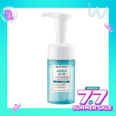 SKINTIFIC Amino Acid Ultra Gentle Cleansing Mousse 100ml