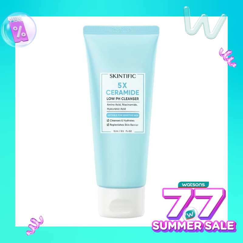 5X Ceramide Low Ph Cleanser 15ml