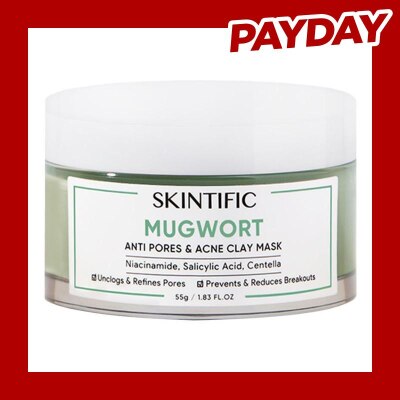 SKINTIFIC Skintific Mugwort Acne Clay Mask 55g