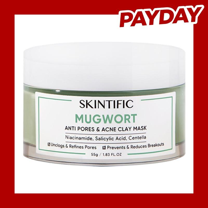 Skintific Mugwort Acne Clay Mask 55g