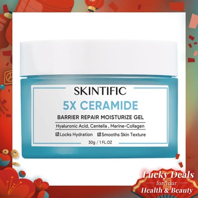 SKINTIFIC 5X Ceramide Barrier Moisturizer Gel 30g