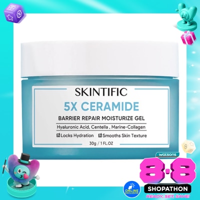 SKINTIFIC - 5X Ceramide Barrier Moisturizer Gel 30g image