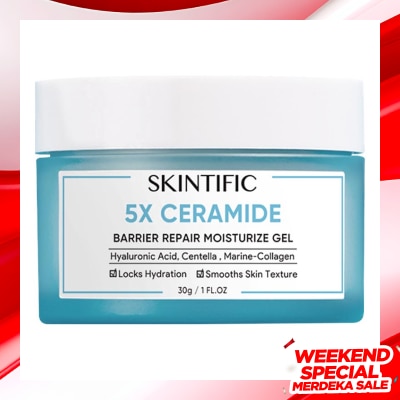 SKINTIFIC Skintific 5X Ceramide Barrier Moisturizer Gel 30g
