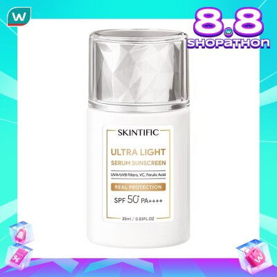 SKINTIFIC Light Serum Sunscreen Spf50 Pa ++++ 25ml