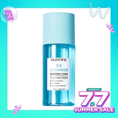 SKINTIFIC 5X Ceramide Soothing Toner 80ml