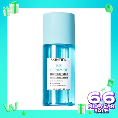 SKINTIFIC 5X Ceramide Soothing Toner 80ml