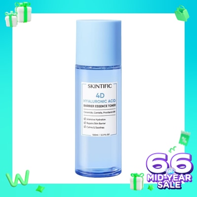 SKINTIFIC 4D Hyaluronic Acid Barrier Essence Toner 100ml
