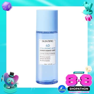 SKINTIFIC - 4D Hyaluronic Acid Barrier Essence Toner 100ml image