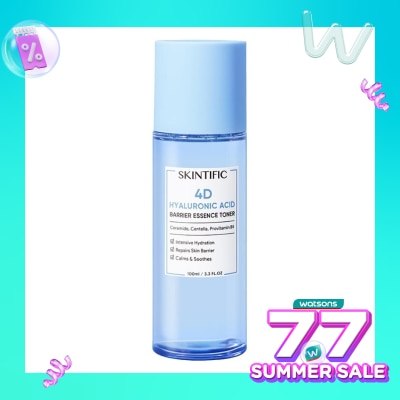 SKINTIFIC 4D Hyaluronic Acid Barrier Essence Toner 100ml